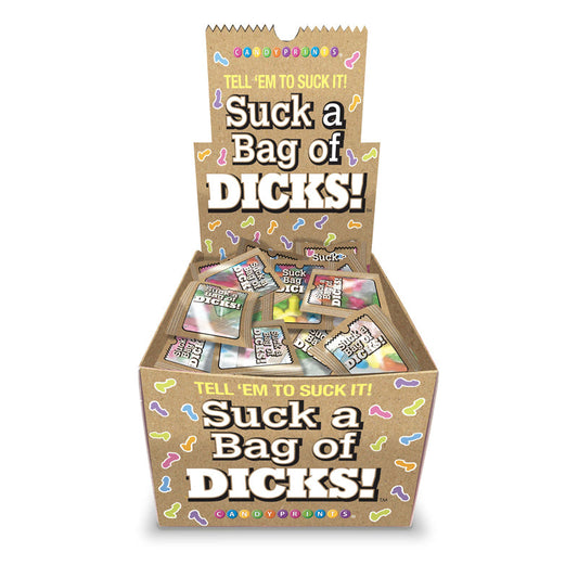 LITTLE GENIE - SUCK A BAG OF DICKS 100PK DISPLAY