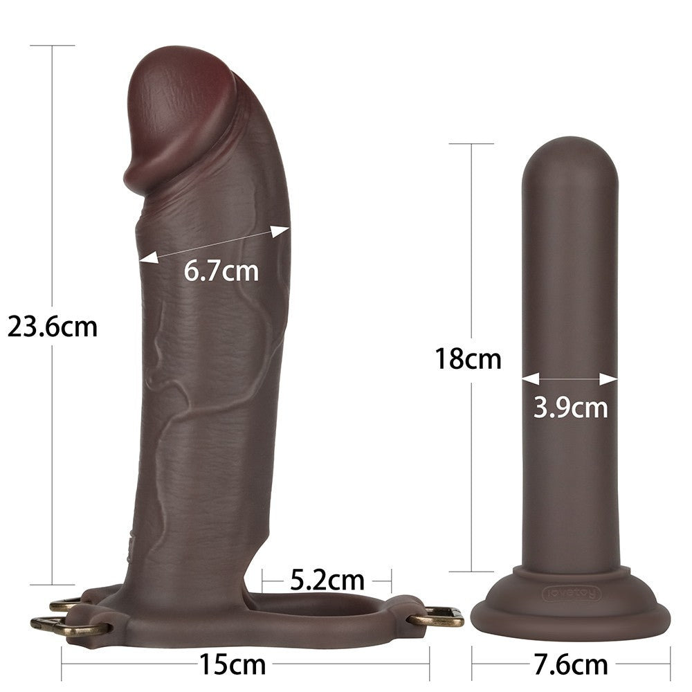 LOVETOY - INGEN 10'' ENHANCED SET XS/S/M (BLACK)