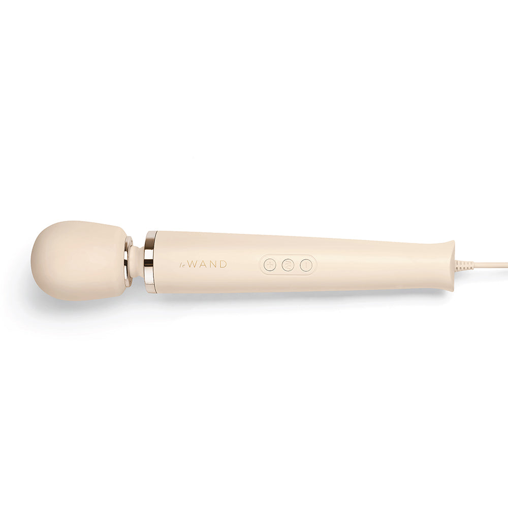 LE WAND PLUG-IN VIBRATING MASSAGER CREAM
