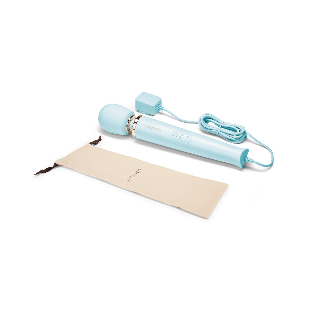 LE WAND - PLUG-IN VIBRATING MASSAGER SKY BLUE