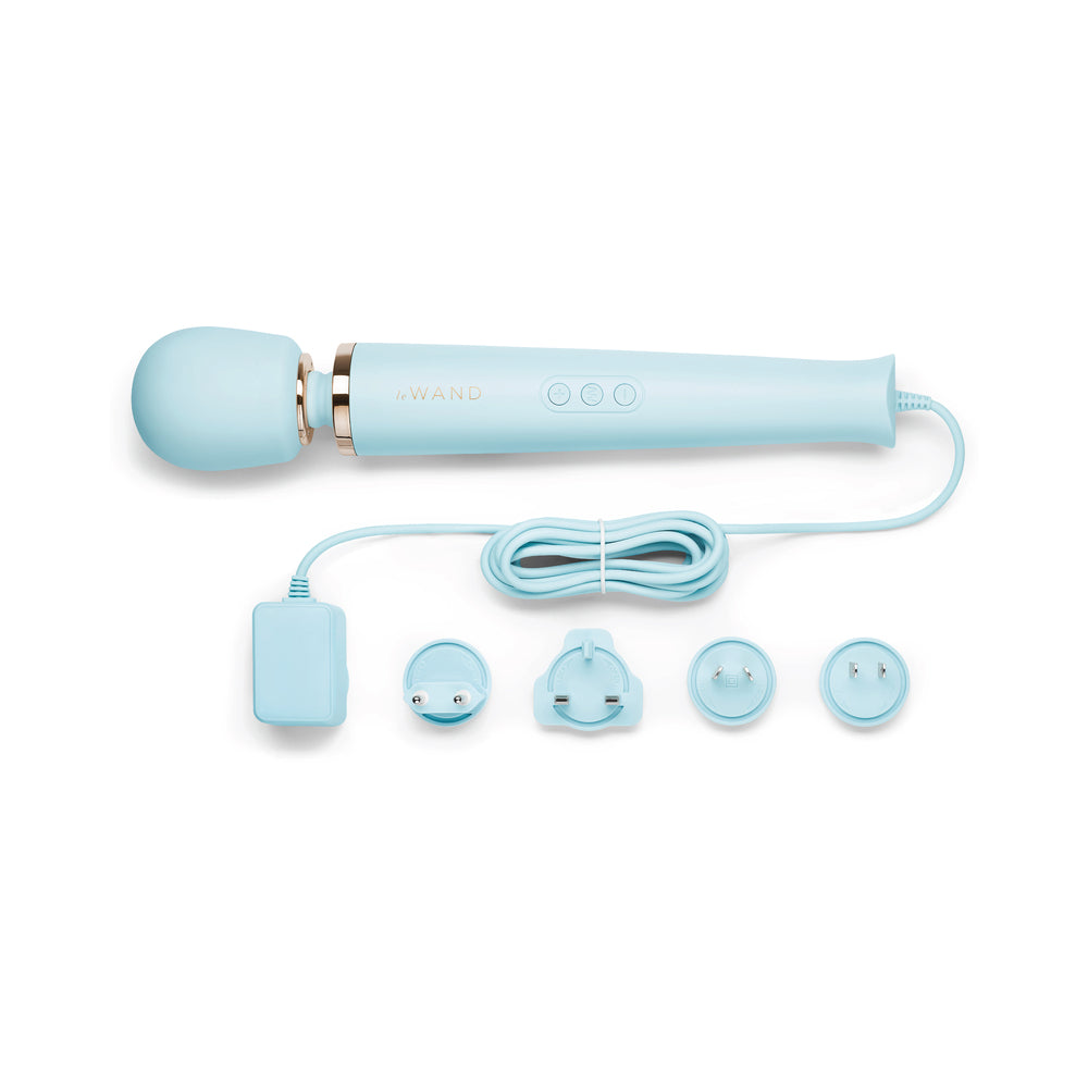 LE WAND - PLUG-IN VIBRATING MASSAGER SKY BLUE