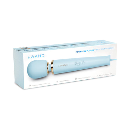 LE WAND - PLUG-IN VIBRATING MASSAGER SKY BLUE