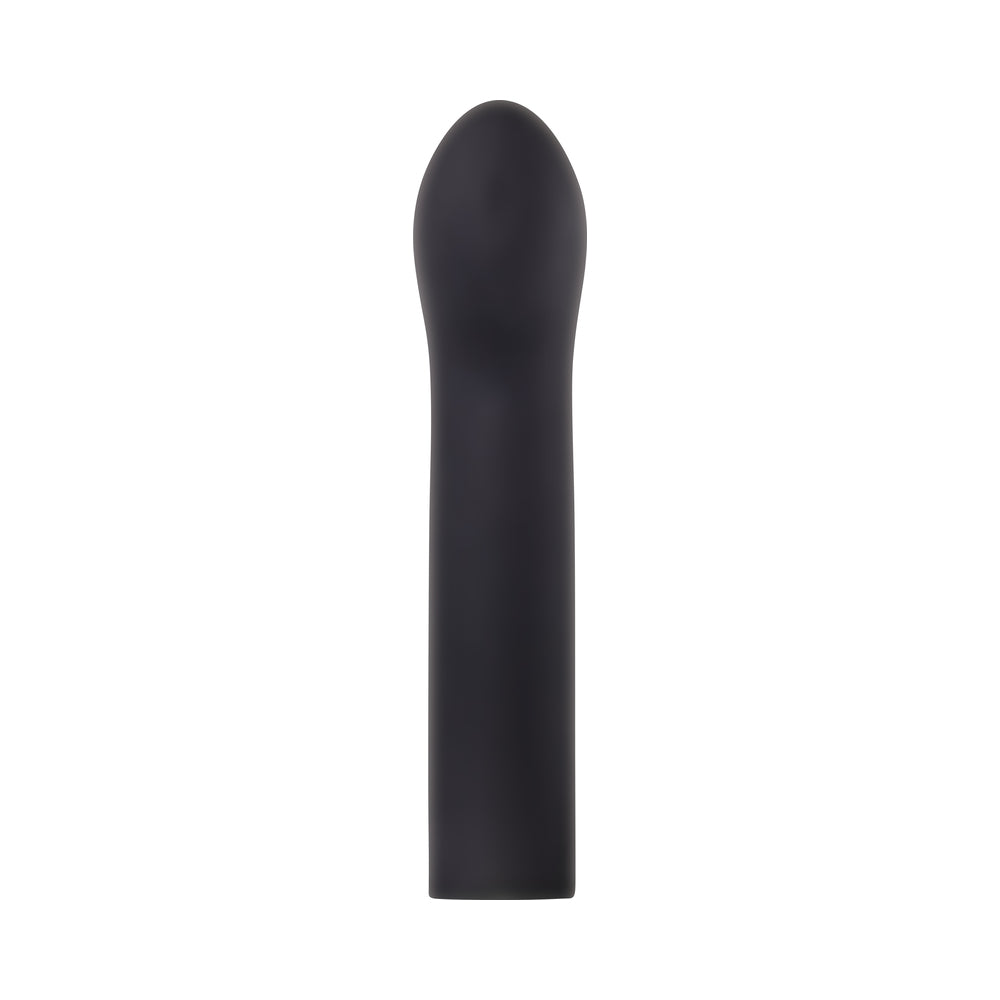 EVOLVED - FOUR PLAY RECHARGEABLE SILICONE BULLET VIBRATOR AND 3-PIECE SLEEVE SET BLACK