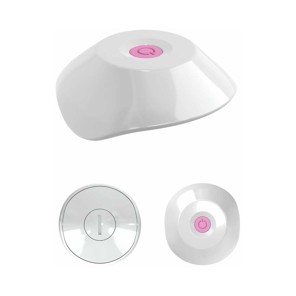 PIPEDREAM - 3SOME WALL BANGER RABBIT VIBRATOR WITH SUCTION CUP PINK