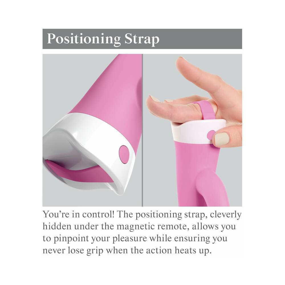 PIPEDREAM - 3SOME WALL BANGER RABBIT VIBRATOR WITH SUCTION CUP PINK