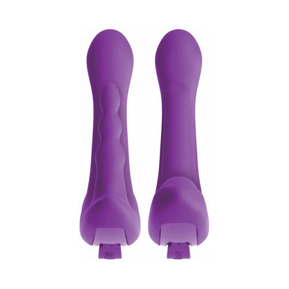 PIPEDREAM - 3SOME ROCK N' RIDE TRIPLE STIMULATION SILICONE VIBRATOR PURPLE