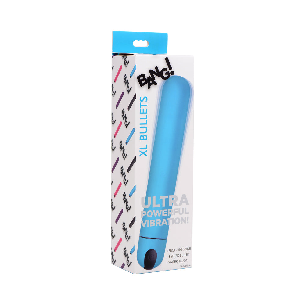 XR BRANDS - BANG! XL BULLET VIBRATOR BLUE