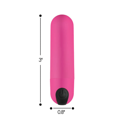BANG! VIBRATING BULLET WITH REMOTE CONTROL PINK