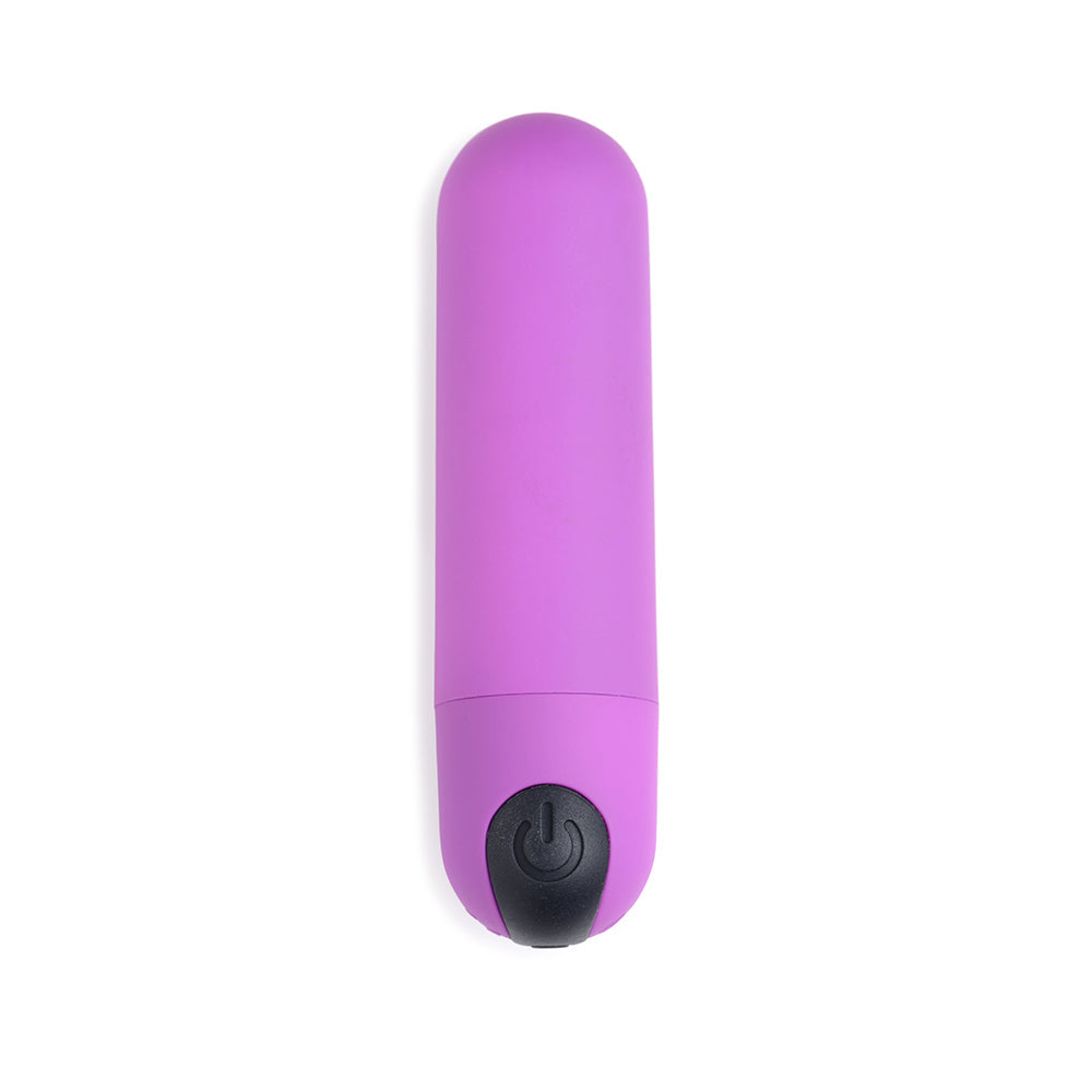 BANG! VIBRATING BULLET WITH REMOTE CONTROL PURPLE