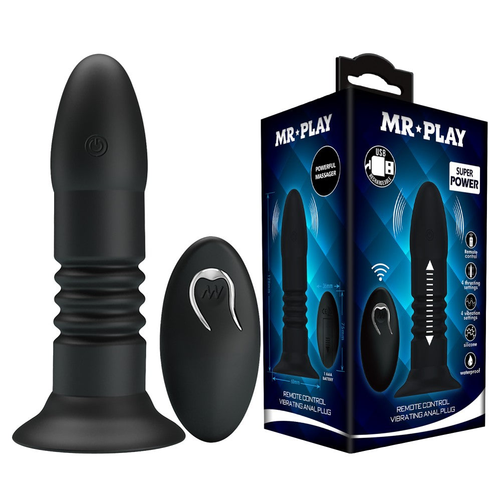 DEBRA - MR. PLAY SUPER POWER VIBRATING ANAL PLUG III