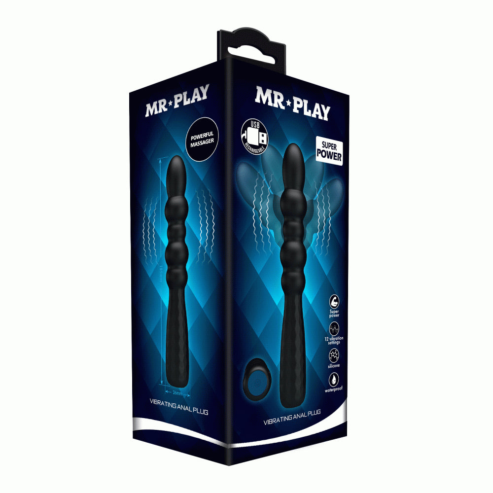 DEBRA - MR. PLAY SUPER POWER VIBRATING ANAL PLUG IV