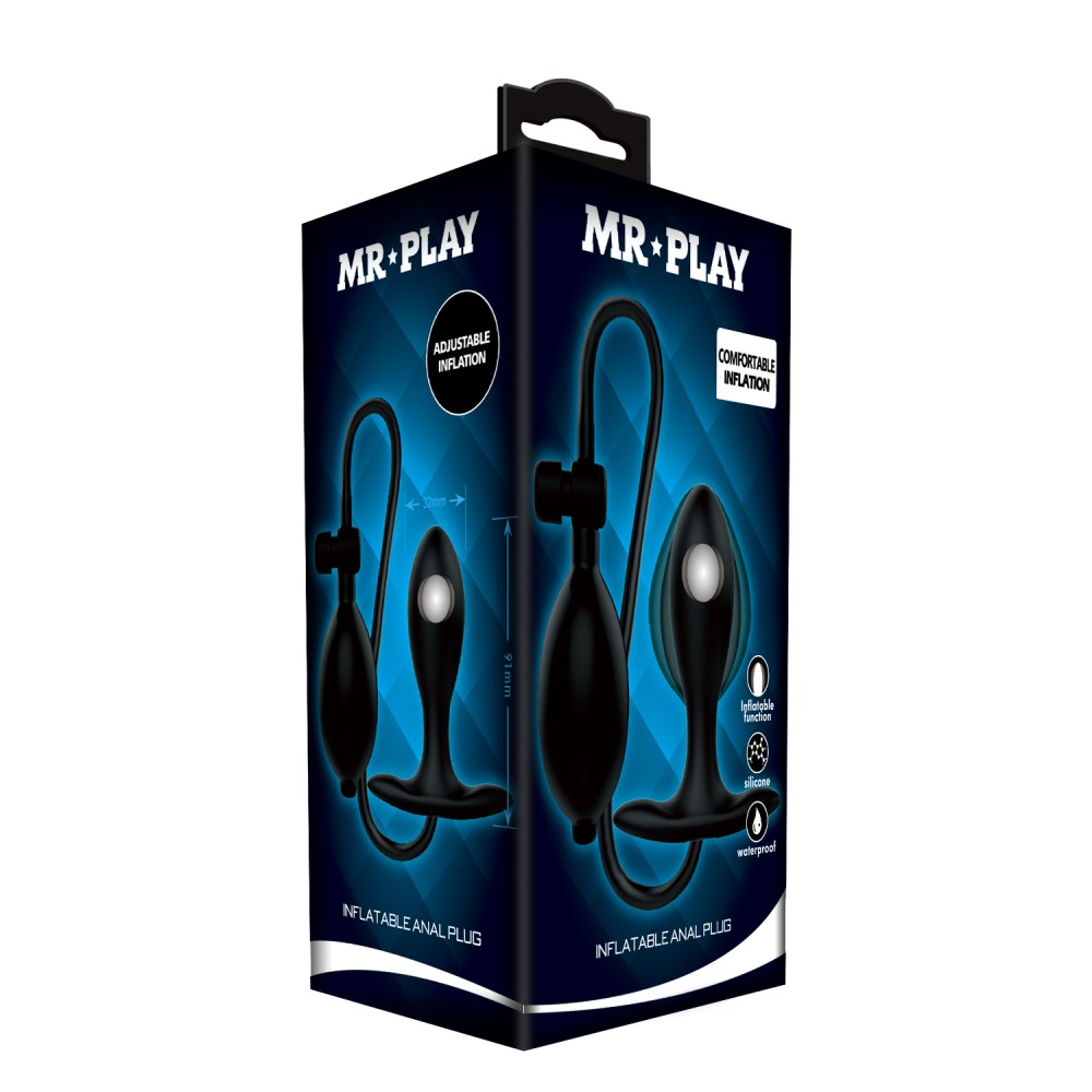 DEBRA - MR. PLAY INFLATABLE ANAL PLUG