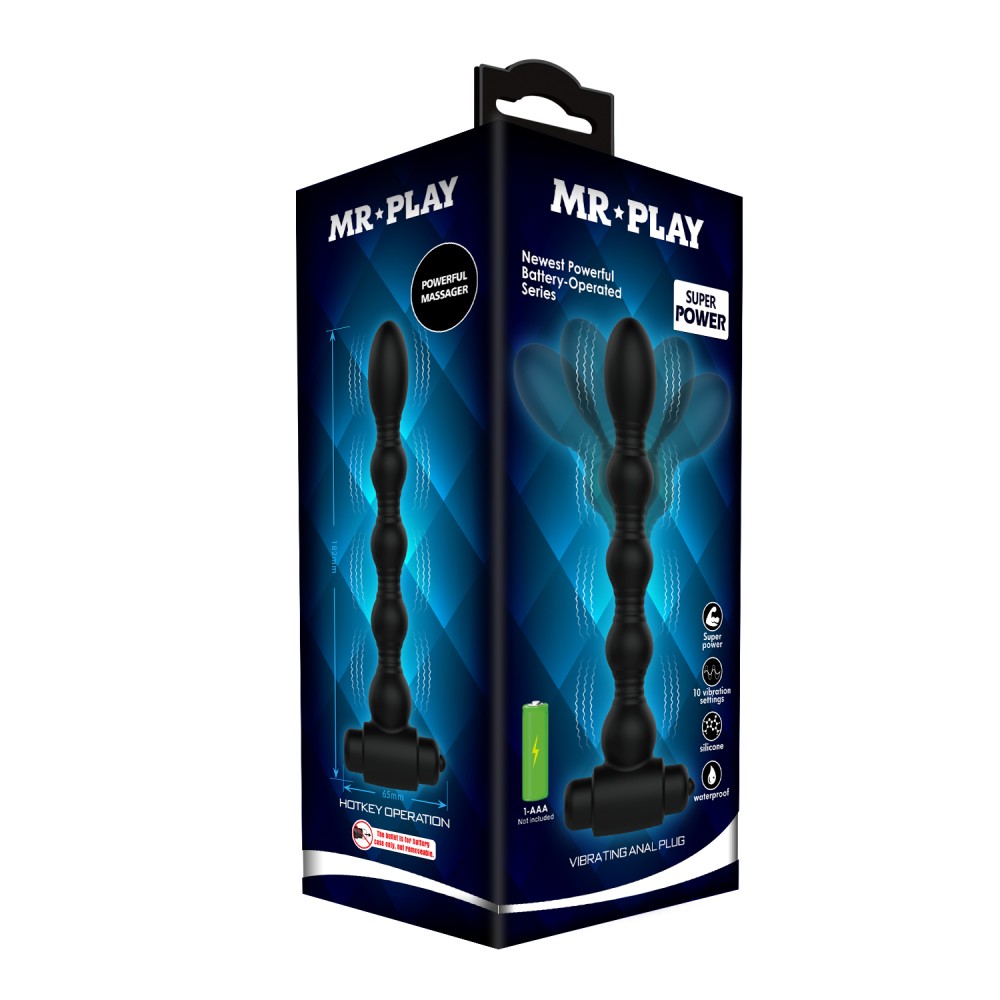 DEBRA - MR. PLAY VIBRATING ANAL PLUG V