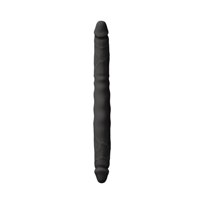 COLOURS DOUBLE PLEASURE 12 IN. DUAL ENDED DILDO BLACK