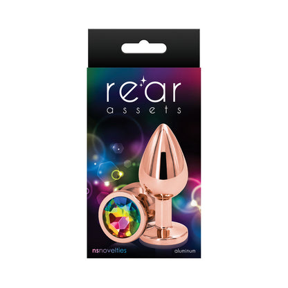 NS NOVEDADES - ENCHUFE ANAL ROSA DE ACTIVO TRASERO MEDIANO