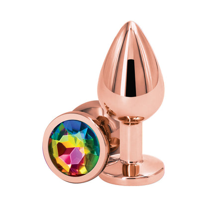NS NOVEDADES - ENCHUFE ANAL ROSA DE ACTIVO TRASERO MEDIANO