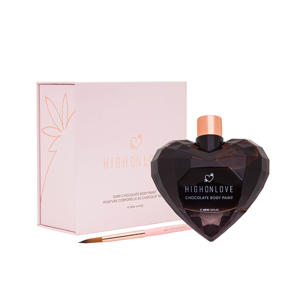 HIGHONLOVE - DARK CHOCOLATE BODY PAINT