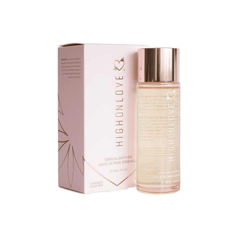 HIGHONLOVE BATH OIL LAVENDAR HONEYBEE