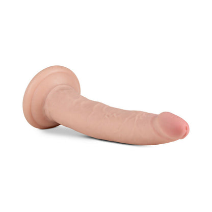 AU NATUREL JACK 7.5 IN. POSABLE DUAL DENSITY DILDO BEIGE