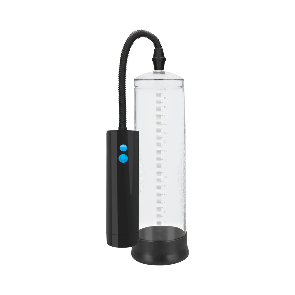 SHOTS - PUMPED EXTREME POWER RECHARGEABLE AUTOMATIC PENIS PUMP CLEAR