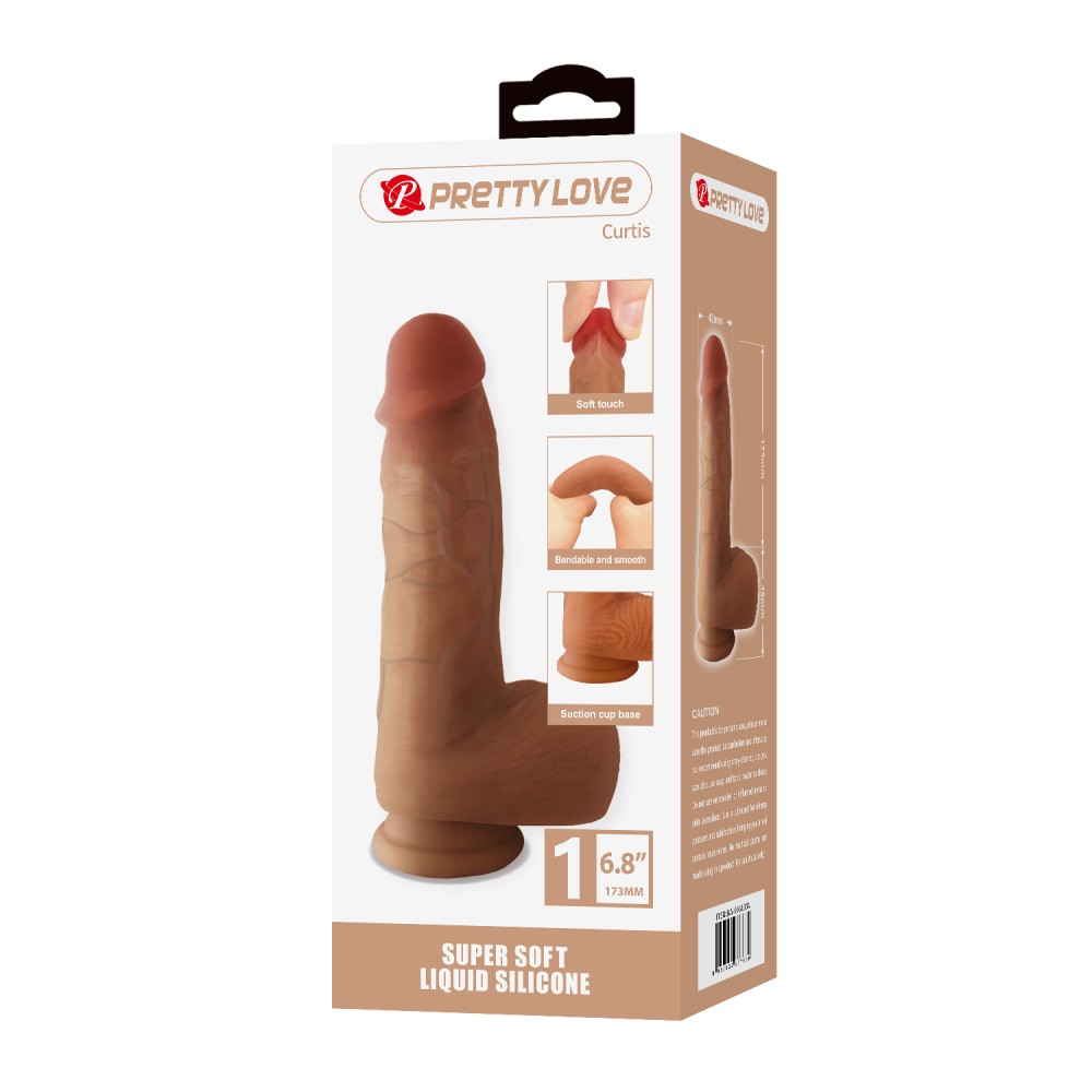 PRETTY LOVE - PRETTY LOVE CURTIS 6.8" DILDO