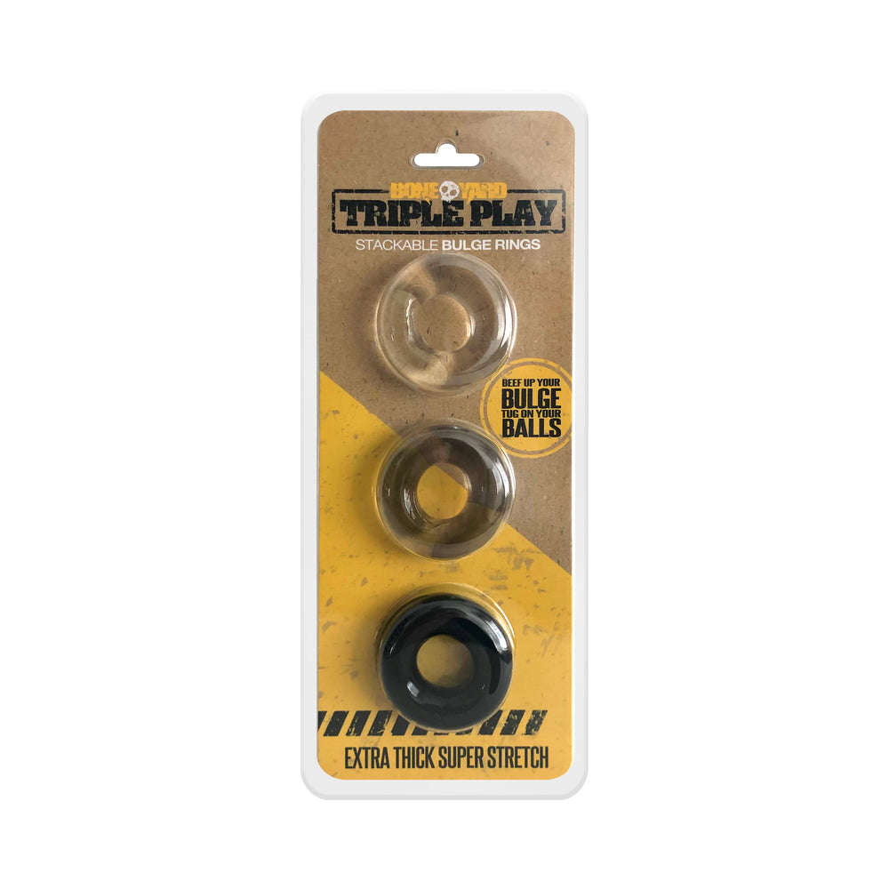 TRIPLE PLAY COCK RING