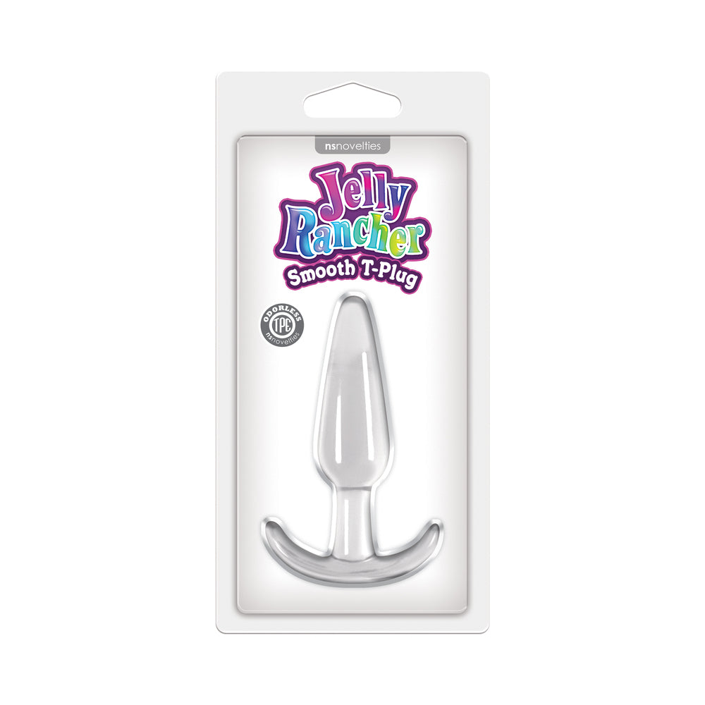 NS NOVELTIES - JELLY RANCHER SMOOTH T-PLUG CLEAR