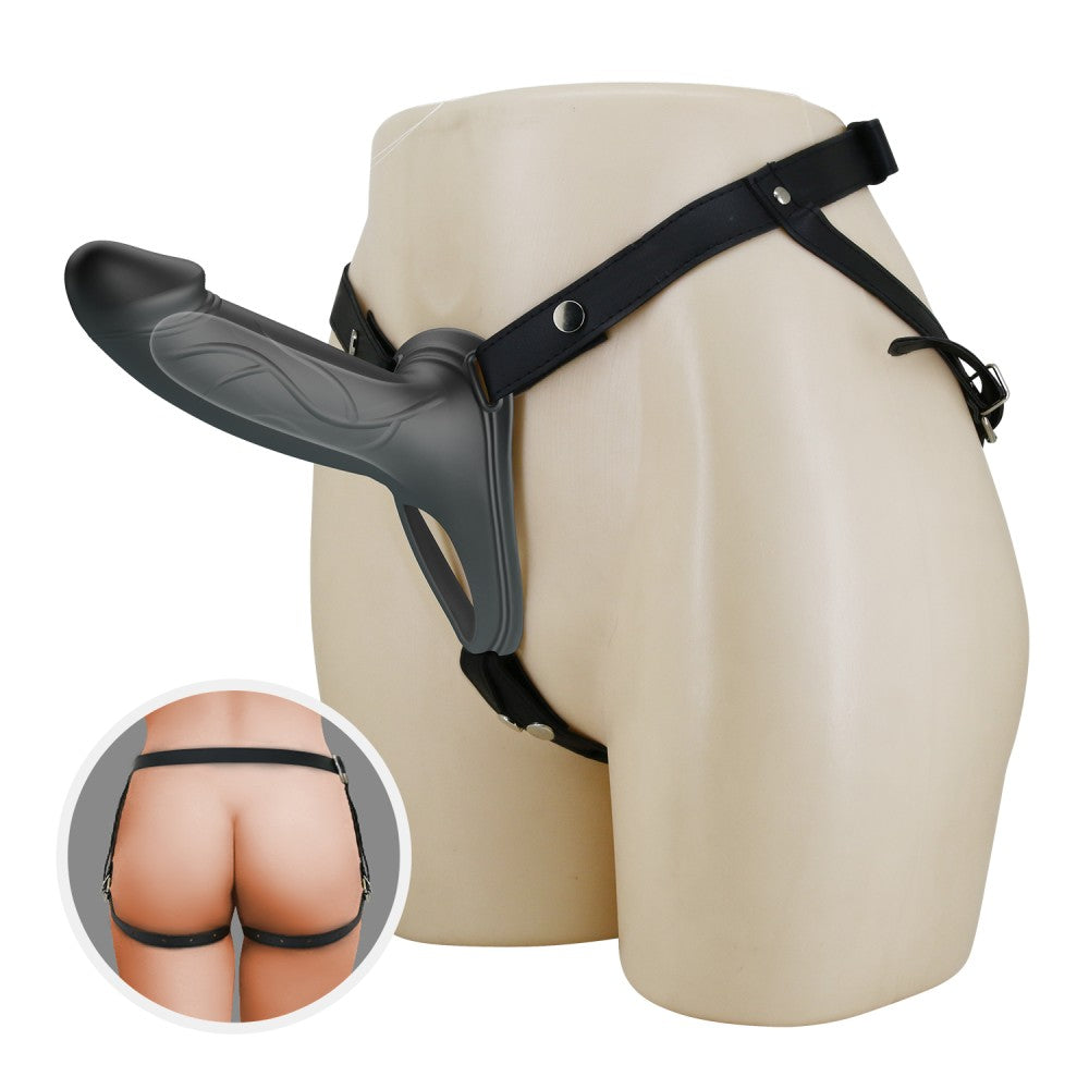PRETTY LOVE - PRETTY LOVE LANDON HARNESS BRIEFS BLACK