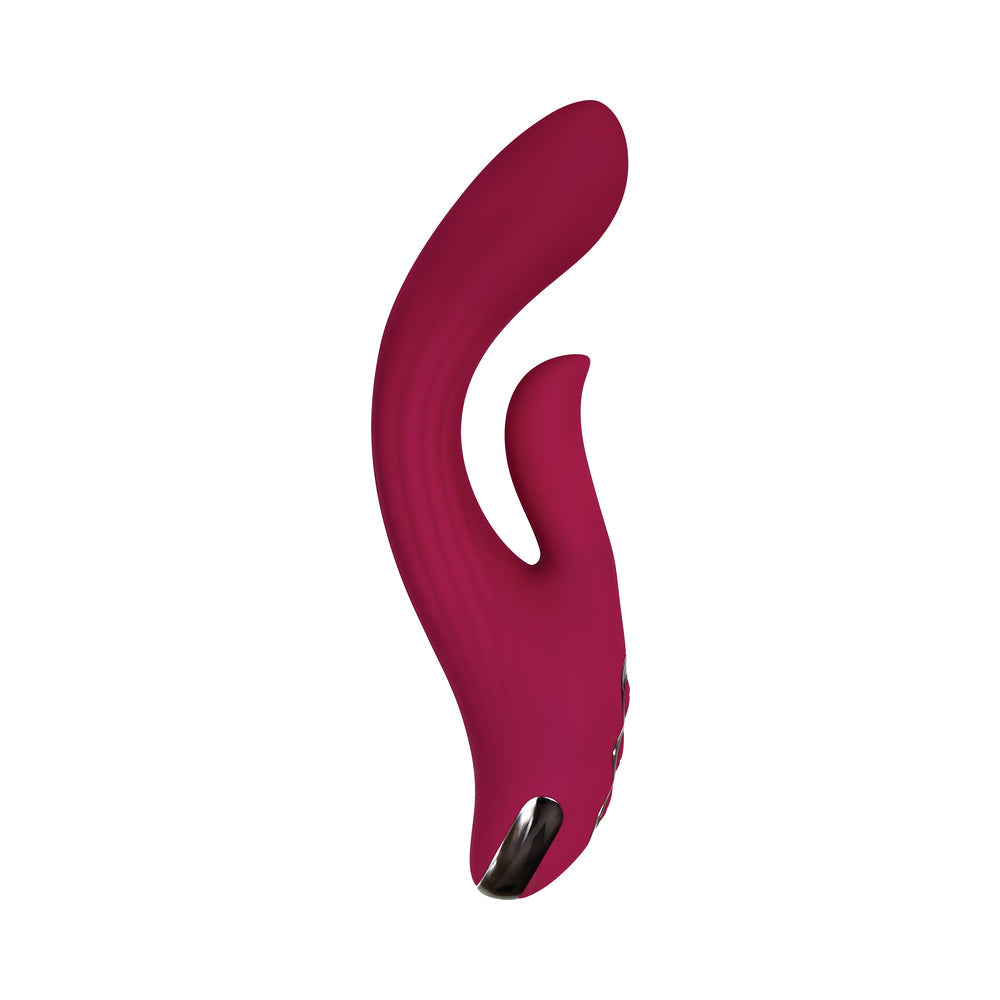 EVOLVED - RED DREAM RECHARGEABLE SILICONE DUAL STIMULATOR