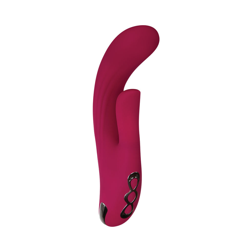 EVOLVED - RED DREAM RECHARGEABLE SILICONE DUAL STIMULATOR