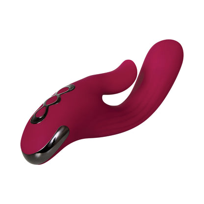 EVOLVED - RED DREAM RECHARGEABLE SILICONE DUAL STIMULATOR