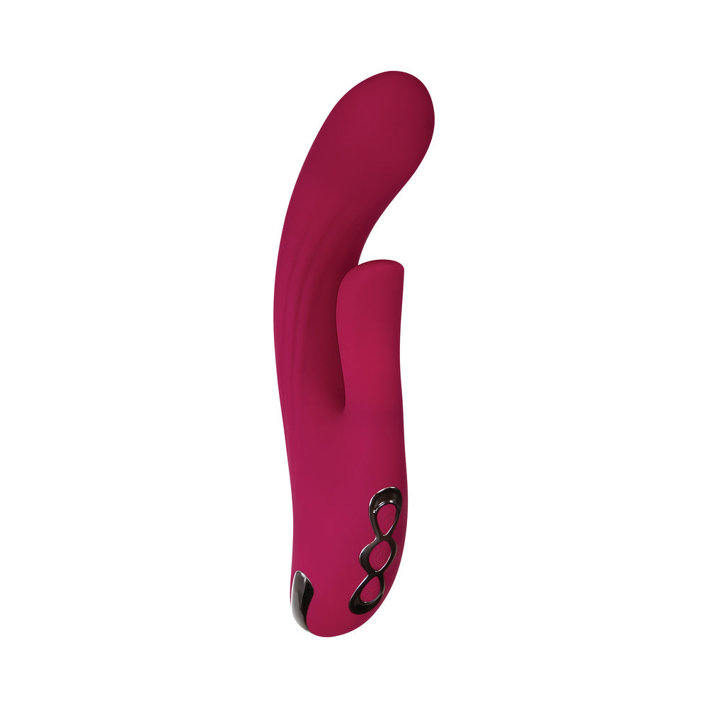 EVOLVED - RED DREAM RECHARGEABLE SILICONE DUAL STIMULATOR
