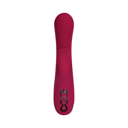 EVOLVED - RED DREAM RECHARGEABLE SILICONE DUAL STIMULATOR