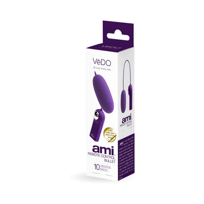 VEDO - AMI REMOTE CONTROL BULLET DEEP PURPLE