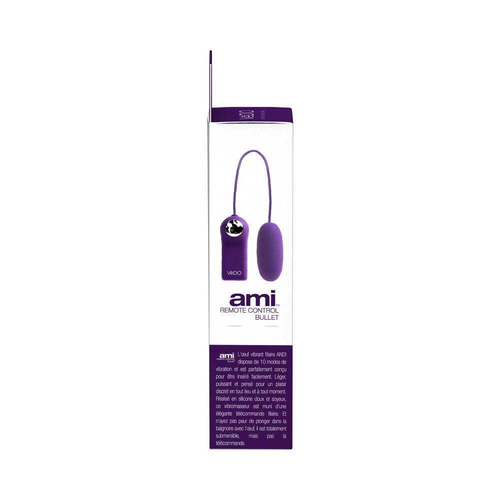 VEDO - AMI REMOTE CONTROL BULLET DEEP PURPLE