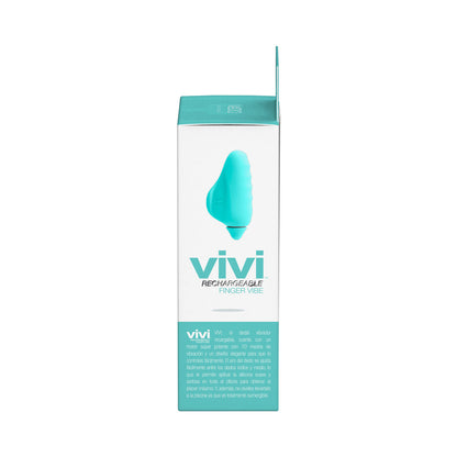 VEDO - VIVI RECHARGEABLE FINGER VIBE TEASE ME TURQUOISE