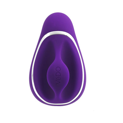 VEDO SUKI SONIC SUCTION RECHARGEABLE VIBRATOR DEEP PURPLE