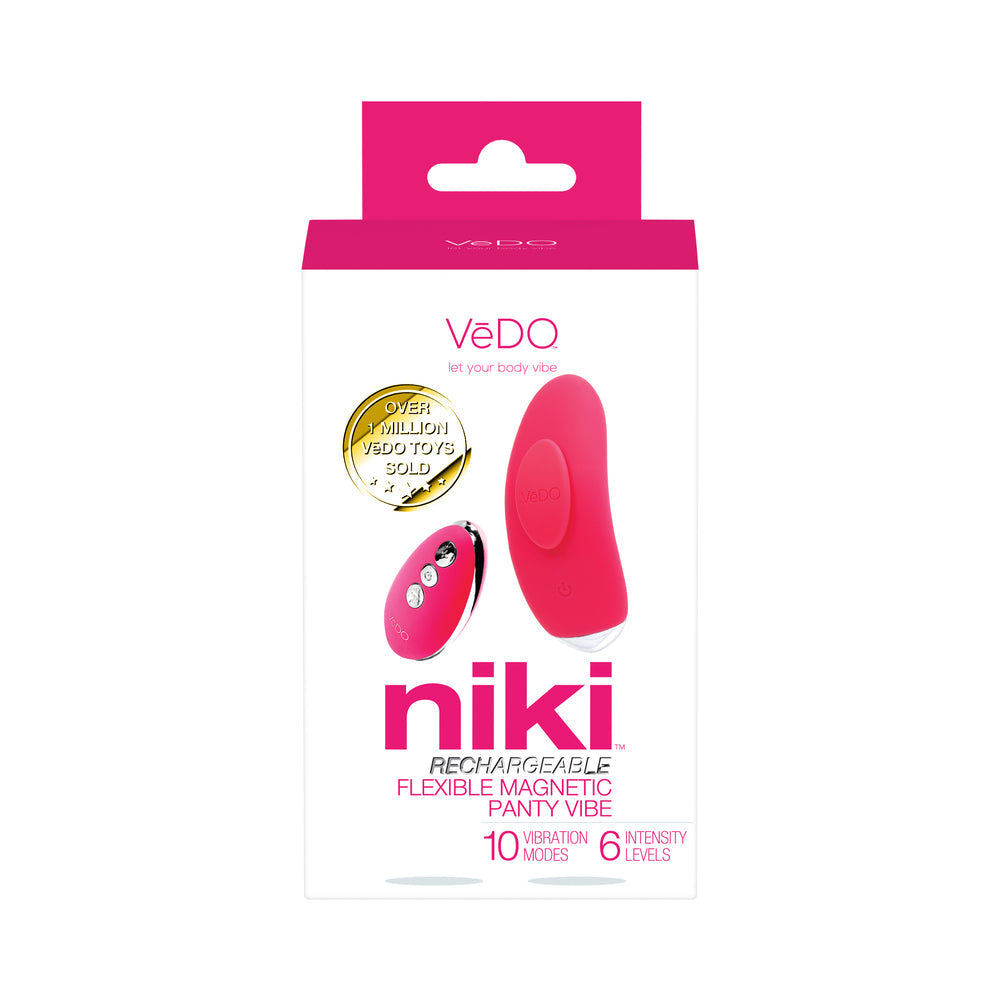 VEDO NIKI RECHARGEABLE PANTY VIBE PINK