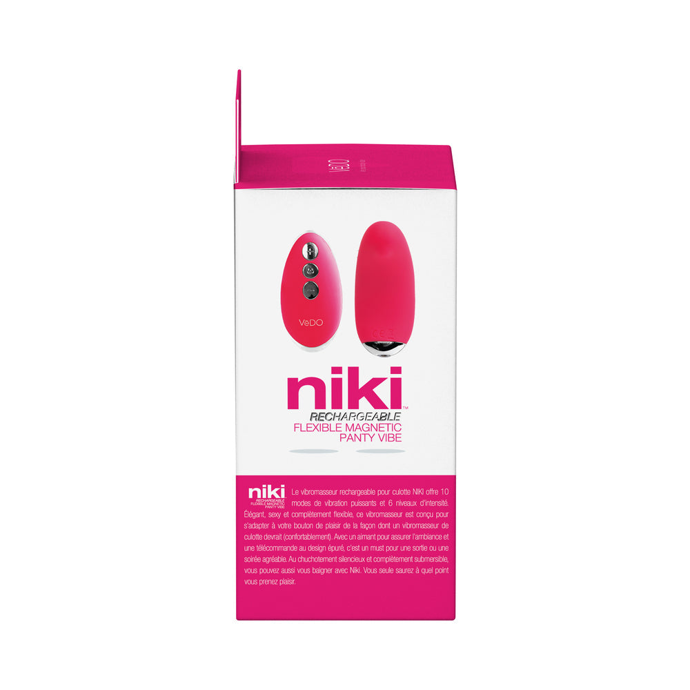 VEDO NIKI RECHARGEABLE PANTY VIBE PINK