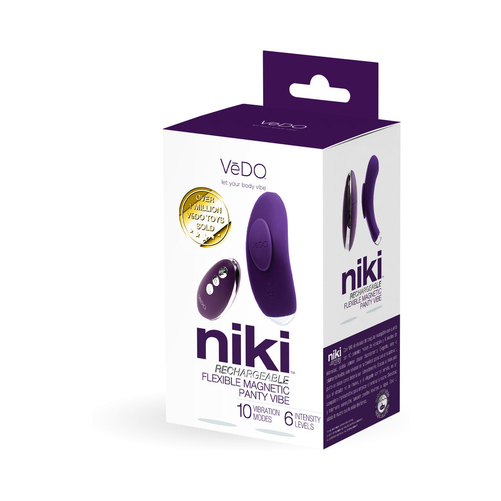 VEDO - NIKI RECHARGEABLE PANTY VIBE DEEP PURPLE