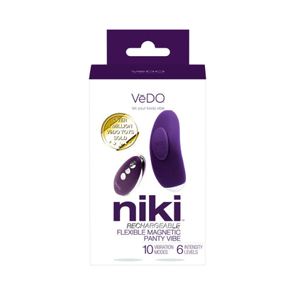 VEDO NIKI RECHARGEABLE PANTY VIBE DEEP PURPLE