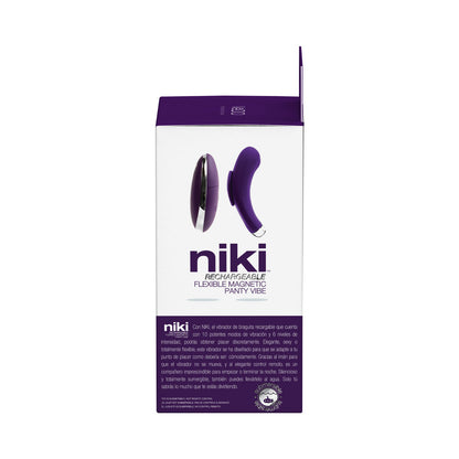 VEDO NIKI RECHARGEABLE PANTY VIBE DEEP PURPLE