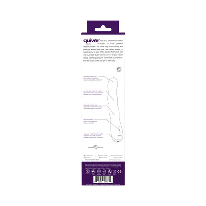 VEDO - QUIVER PLUS RECHARGEABLE VIBE DEEP PURPLE