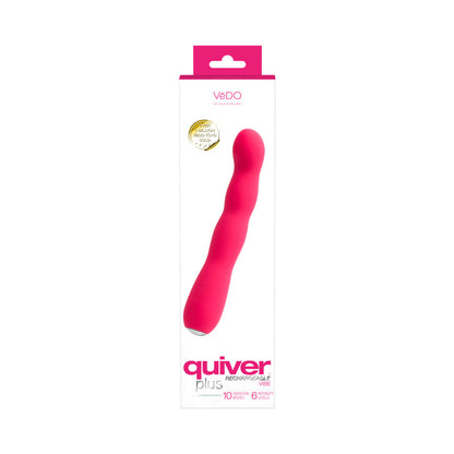 VEDO - QUIVER PLUS RECHARGEABLE VIBE FOXY PINK