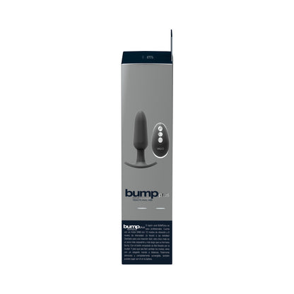 BUMP PLUS RECHARGEABLE REMOTE CONTROL ANAL VIBE BLACK