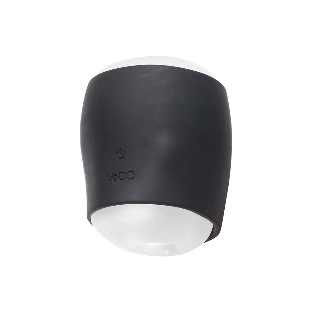 GRIP RECHARGEABLE VIBRATING SLEEVE BLACK