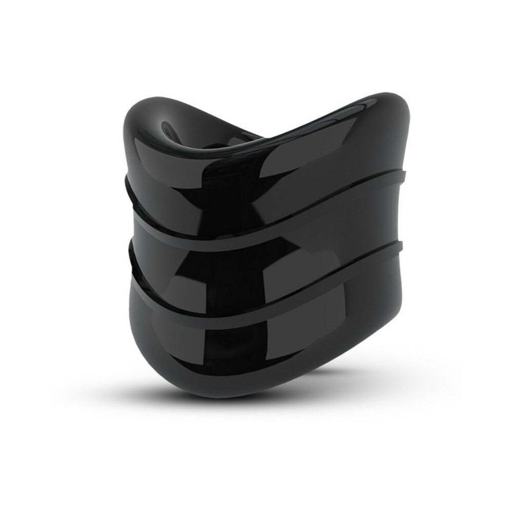 BLUSH - STAY HARD BEEF BALL STRETCHER SNUG X LONG 1 IN. BLACK