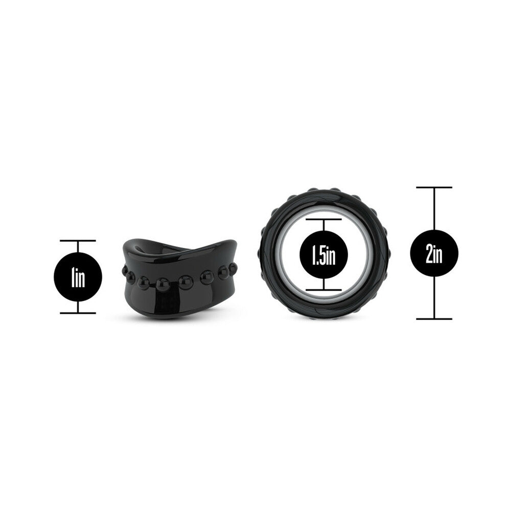 BLUSH - STAY HARD BEEF BALL STRETCHER 1.5 IN. BLACK