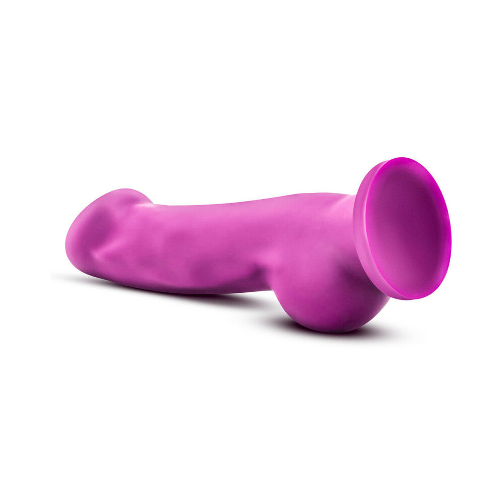 AVANT D7 ERGO 7.5 IN. DUAL DENSITY SILICONE DILDO VIOLET
