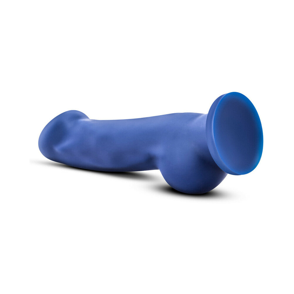 AVANT D8 ERGO 7.5 IN. DUAL DENSITY SILICONE DILDO INDIGO